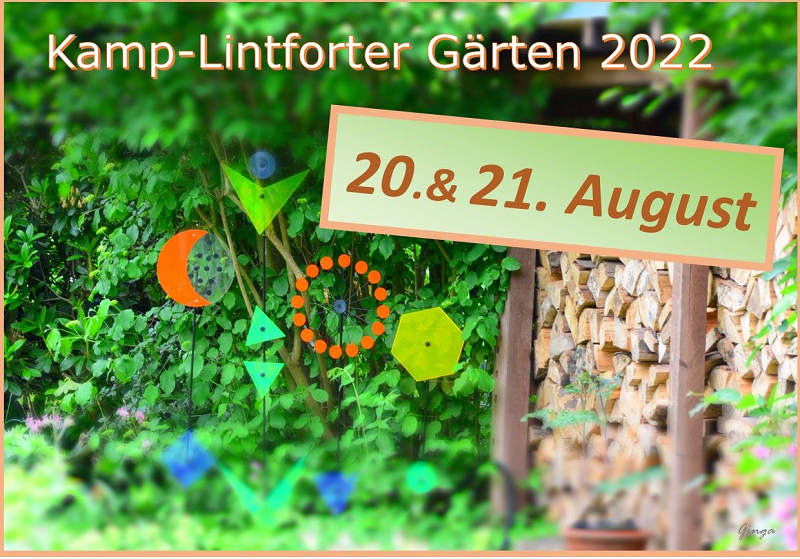 Am Samstag, 20. August,  ist der Färbergarten der UNESCO-Schule von 11.00 bis 14.00 Uhr für Besucher geöffnet! Im Rahmen der Aktion „Kamp-Lintforter Gärten 2022