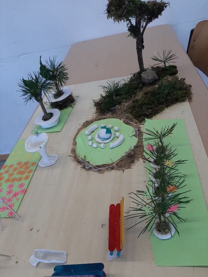 An einem sehr besonderen Tag, an dem in Belém (Brasilien) die UN-Klimakonferenz 2025 startete, kamen  UNESCO-Schülerinnen und Schüler zu einem besonderen Workshop zusammen.  Es wurden Ideen für eine zukünftige klima- und naturfreundliche Gestaltung des Schulgeländes erarbeitet.